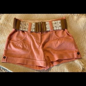 NWOT Maurices shorts with belt